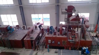 JX Abrasives Steel Plate Preservation Line Installation case