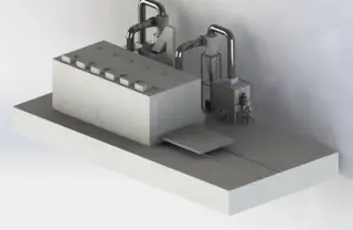 Sand Blast Cabinet, No Damage to the Original Surfaces