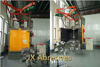 Hanger Shot Blasting Machine for Auto Parts