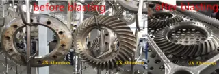 Hanger shot blasting machine details