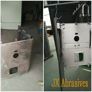 Pass-Through Monorail Blasting Machine