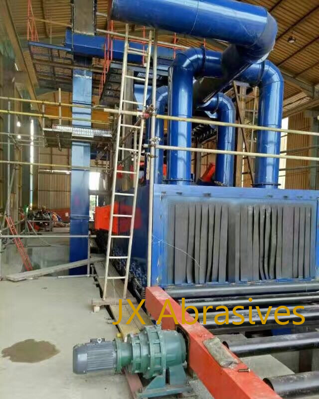 Automatic Sheet Metal Shot Blasting Machine
