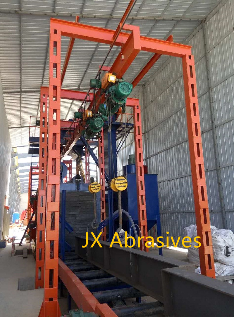 Overhead Conveyor Shot Blasting Machine with Hook