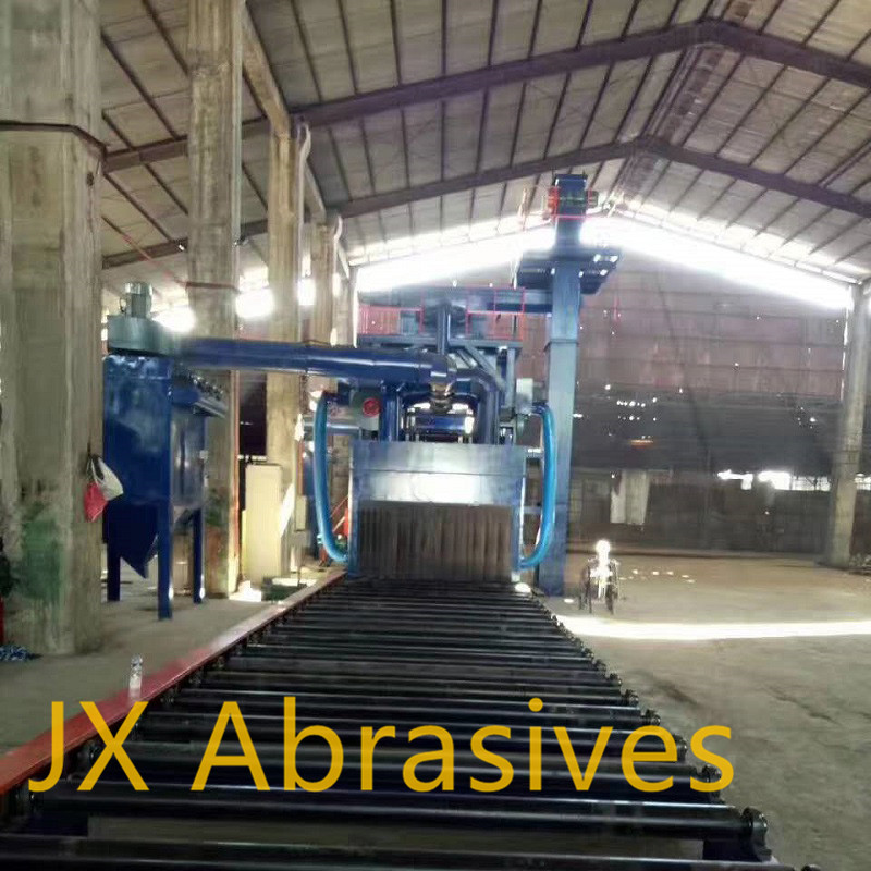 Plate & Structure Cleaning Shot Blasting Machine