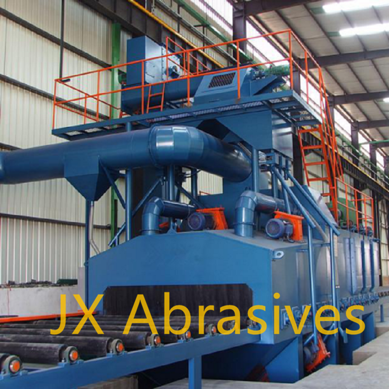 Rebar Shot Blasting Machine with Surface Finish Level Sa2.5