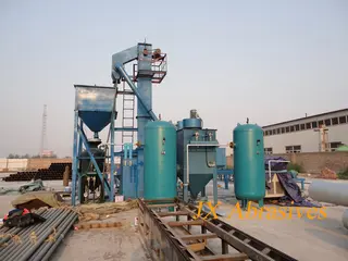 Internal Steel Tube Shot Blasting Machine