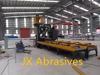 Automatic Aluminum Profile Shot Blasting Machine