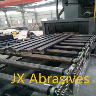 Automatic Aluminum Profile Shot Blasting Machine