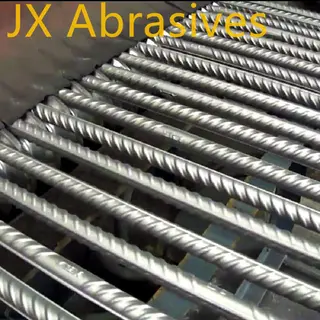 Rebar Shot Blasting Machine with Surface Finish Level Sa2.5
