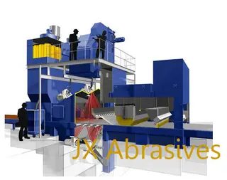 Automatic Sheet Metal Shot Blasting Machine