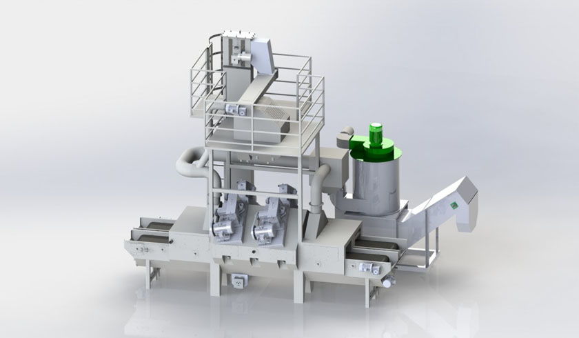 Customized Shot Blasting Machine