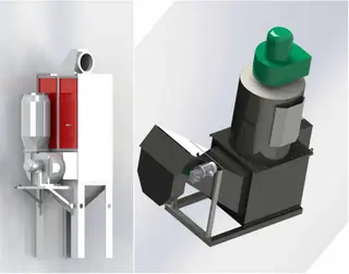 bag-type-dust-collector-for-shot-blasting-machine