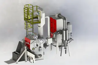 Tumble Shot Blasting Machine for Small & Medium Castings and Forgings