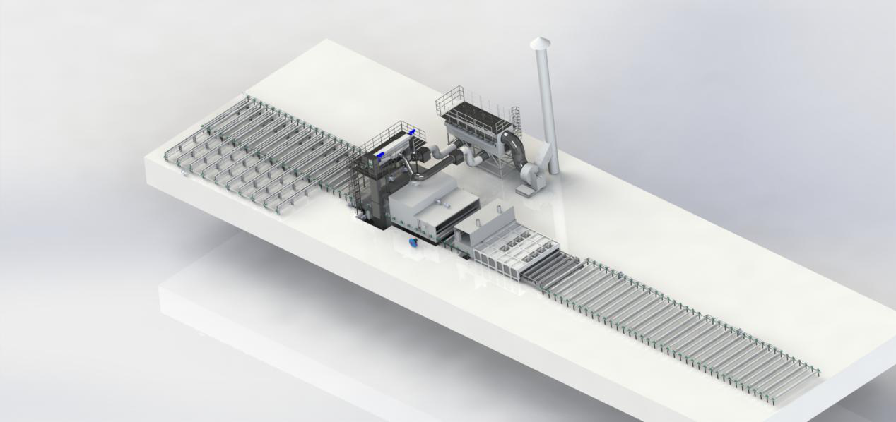 Roller Conveyor Blast Machines for Large Workpieces