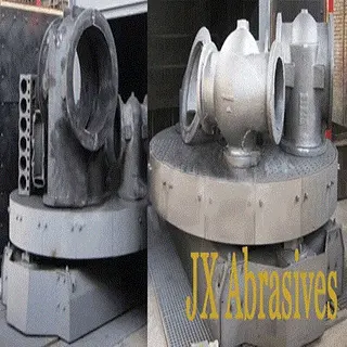 Rotary Table Shot Blasting Machine