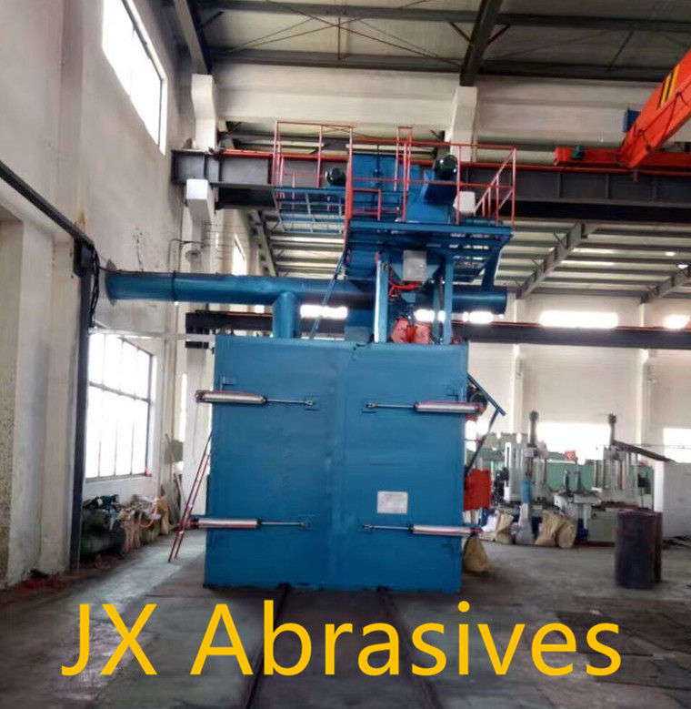 Swing Table Shot Blasting Machine for Iron, Steel, Forging Parts