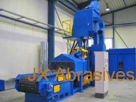 Shot Blast Machine with Metal Wire Mesh Conveyor