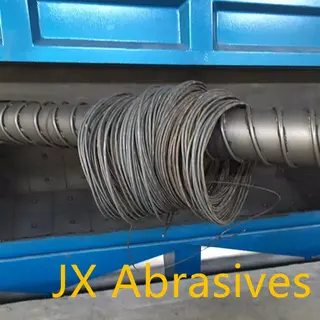 Wire Rod Coil Shot Blasting Machine