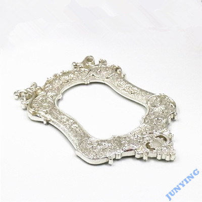 Photo Frame Aluminum Alloy Die Casting, Silver Plating Surface