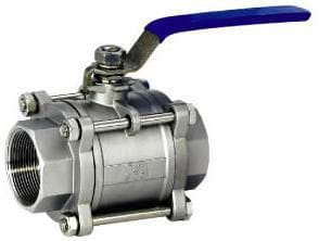 3-piece ball valves