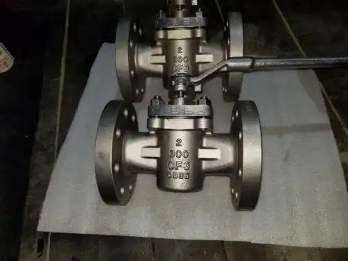 A new batch of sleeved type plug valves was shipped to Germany