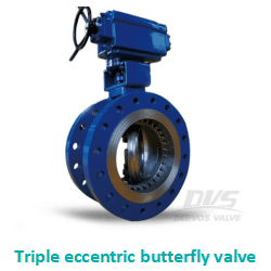 Triple Eccentric Butterfly Valve