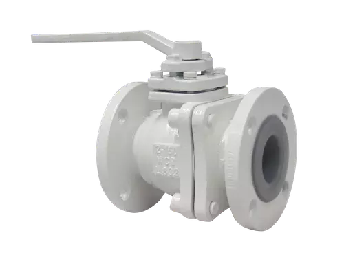 Fluorine lined ball valves