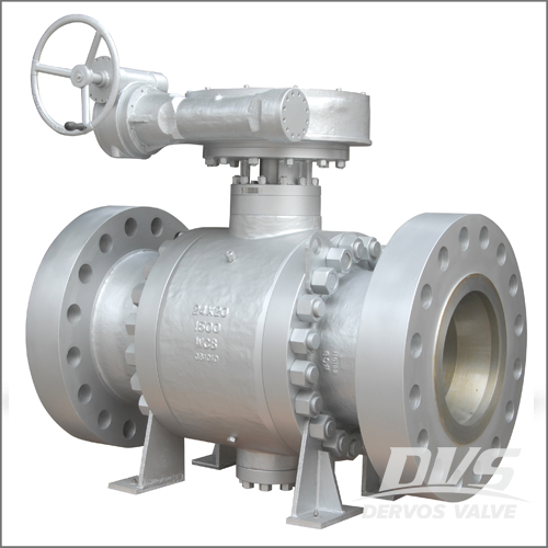 Reduce Bore Trunnion Ball Valve, API 6D, 150 LB, B148 C95800 Dervos