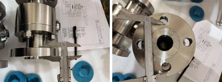 Floating Ball Valve Dimension Check