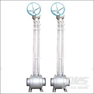 A105 Extended Bonnet Ball Valve, API 6D, ASME B16.34, 12IN, CL600