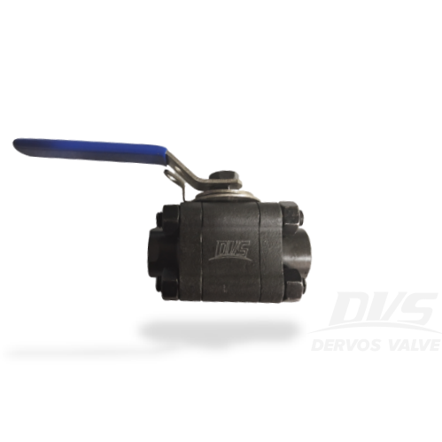 3 Piece Reduced Port Floating Ball Valve, 1/2 Inch, 1500 WOG