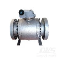 ASTM A350 LF2 Trunnion Ball Valve, 10 Inch, 600 LB, API 6D, RF