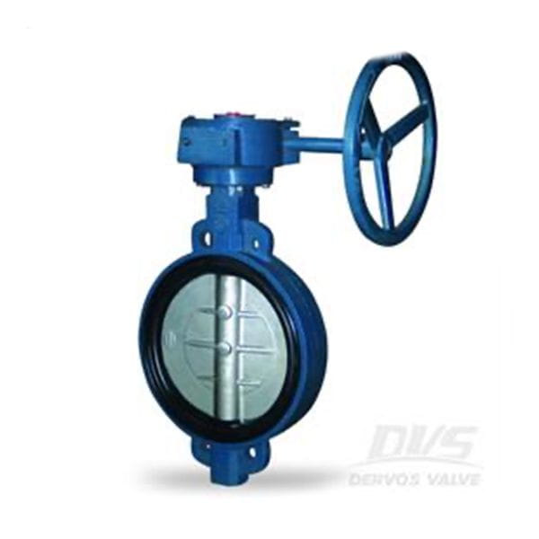ISO 5752 Wafer Butterfly Valve, Cast Iron GG25, DN300, PN10 - Dervos