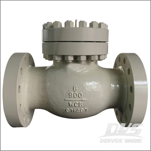 Low Temperature Swing Check Valve, WCB, BS 1868, 6 Inch, 900 LB