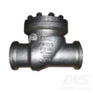 DIN 3840 Swing Check Valve, DN100, PN25, ASTM A351 CF8, BW