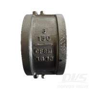 Dual Plate Check Valve, ASTM A351 CF8M, 3IN, CL150, API 594