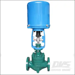 Alloy Steel Control Valve, DIN 3356, DN50, PN40, Electric Actuator