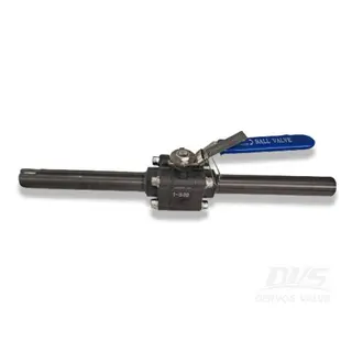 3PC Floating Ball Valve, A105N, AISI 316L, 1 Inch, 800 LB, SW