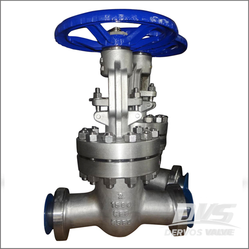 WC6 Gate Valve, API 600, 2 Inch, Class 1500, BW End, Handwheel - Dervos