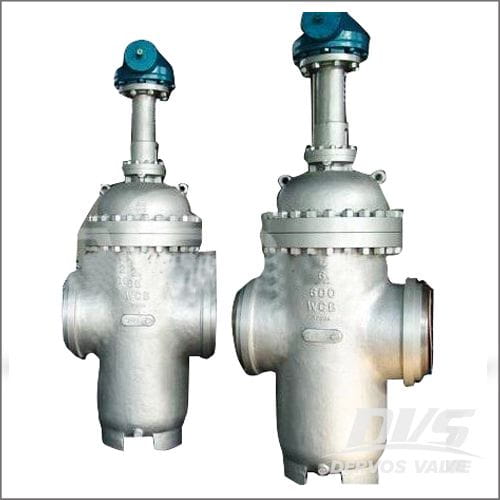 24 Inch Gate Valve WCB API 6D 600LB Gear Operation RF End Dervos   24 Inch Gate Valve Wcb Api 6d 600lb Gear Operation Rf End 