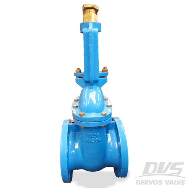 ASTM A126 Metal Seated Gate Valve, 6 Inch, 125 LB, AWWA C500