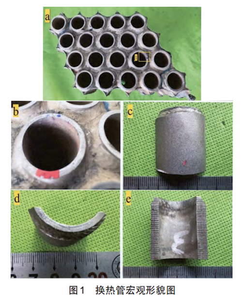Macroscopic Appearance of the Heat Exchanger Tube