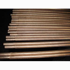 Cu/Ni C71500 Finned Tube, Seamless, DN250 OD, 12500mm, PE