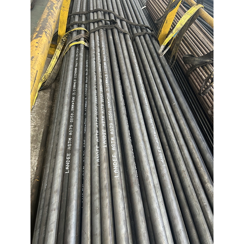 Seamless Heat Exchanger Tube, Carbon Steel, ASTM A179, 2 IN