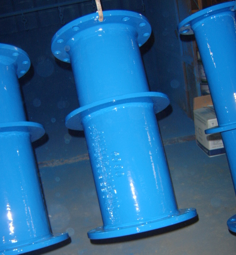 BS EN 545 Ductile Iron Pipe with Puddle, BS EN 1092-2 Flange