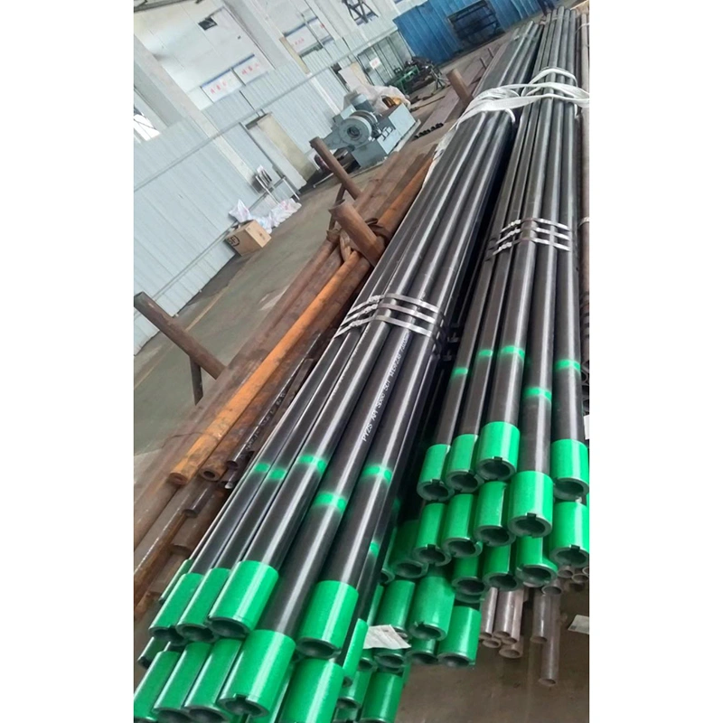 Carbon Steel Tubing, Grade J55, 3-1/2 IN, R2, PSL-1, 9.3 PPF