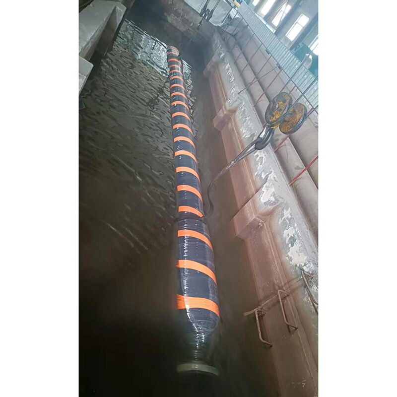 Double Carcass Floating Hose, GMPHOM, Rubber, 6 IN, CL600 LB