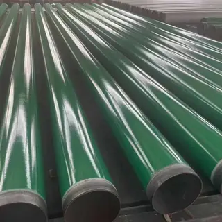 API 5L X52 PSL1 Pipe, FBE Coated Steel, 8 IN, 11.8 Meters