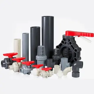 UPVC, CPVC, PPH, PVDF Industrial Pipes, ANSI, JIS, DIN, CNS