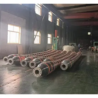 GMPHOM Floating Hose, Rubber, 8 IN, 600 LB, 10 M, Flanged